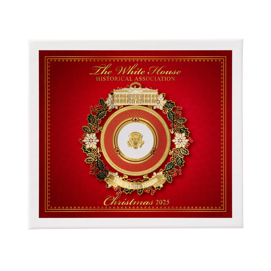 Official 2025 White House Christmas Ornament