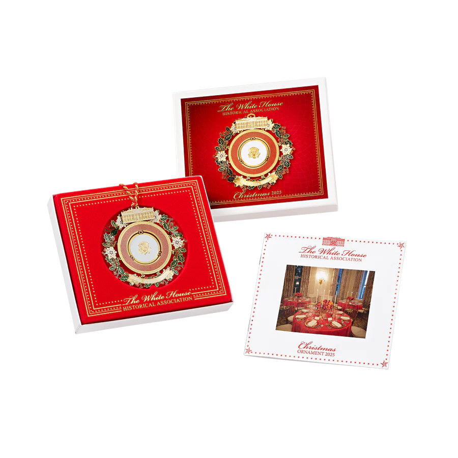 Official 2025 White House Christmas Ornament